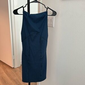 Open back short dress